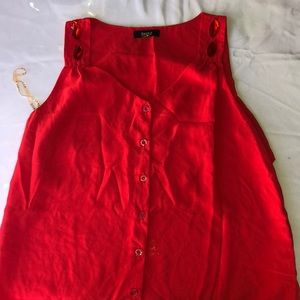 Red blouse size S